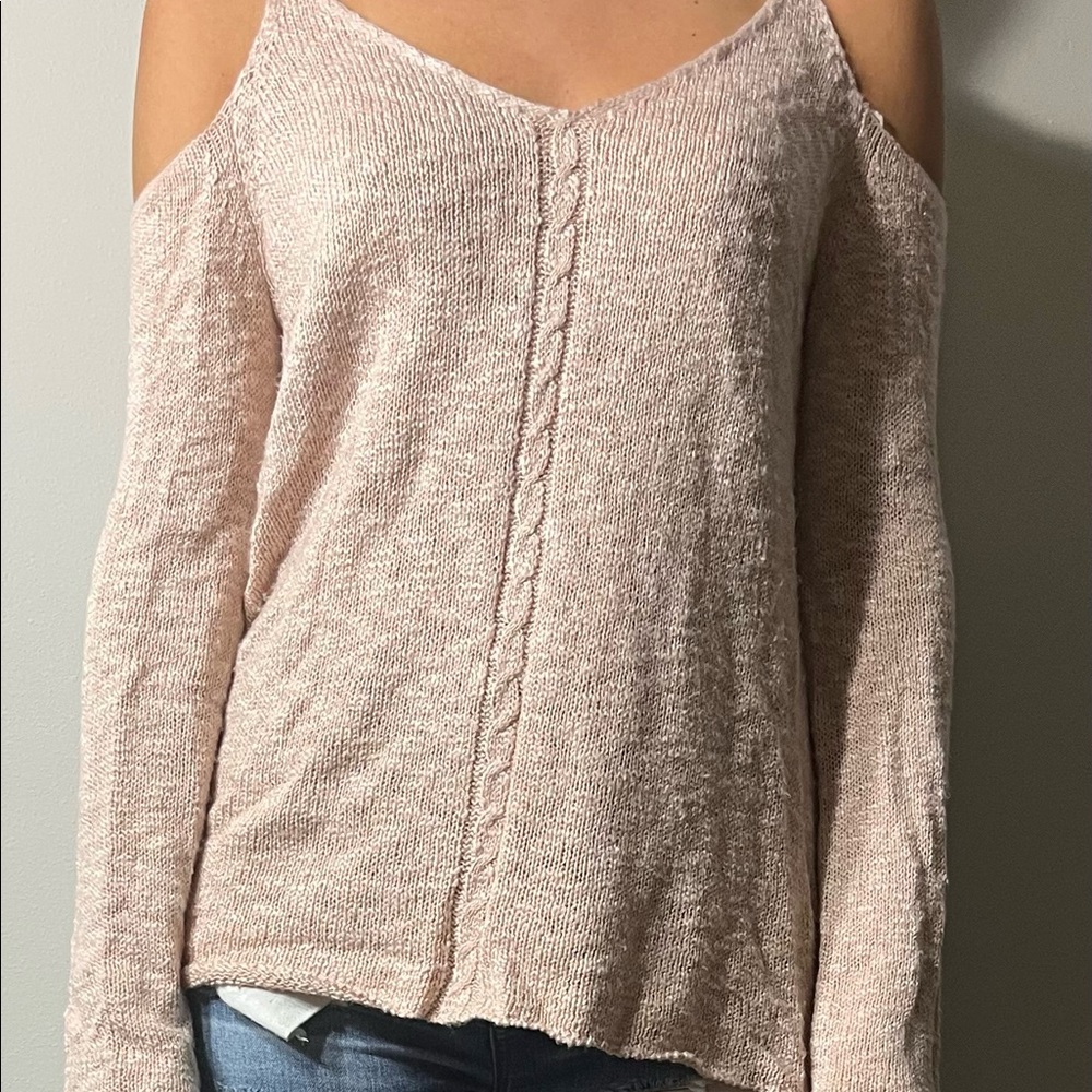 Pink republic large pink/salmon sweater